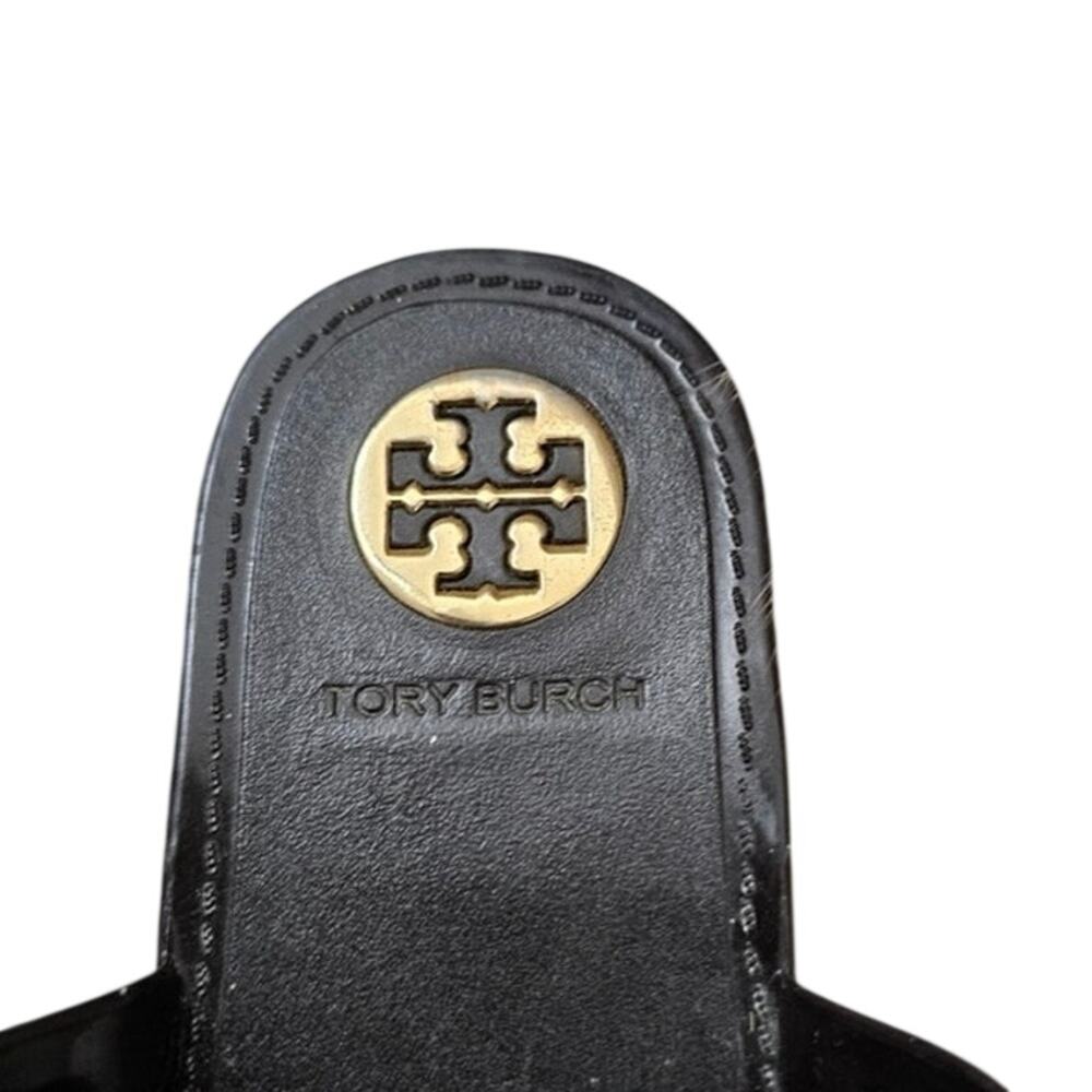 Tory Burch Vaughn Jelly Gladiator Sandals chocolate brown strappy thongstyle 9.5 - Picture 5 of 5